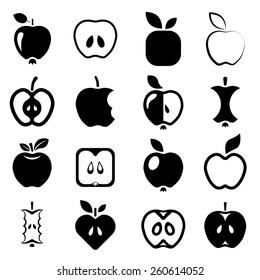 iconos de manzana