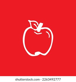 Apple icons, common graphic resources, vector illustrations.