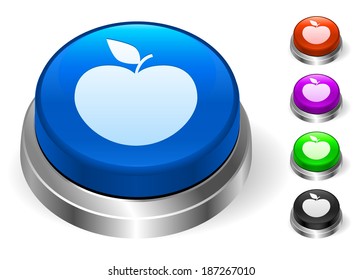 Apple Icons on Round Button Collection