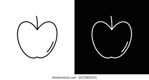 Iconos de Apple, el mejor icono de trazo de Vector EPS
