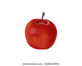 Es una ilustración de manzana.