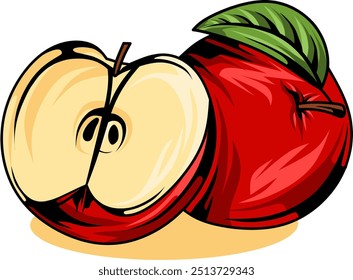 
apple illustration art vector design