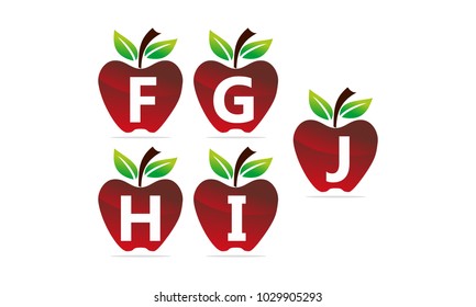 Apple Initial Template Set