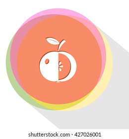 apple. Internet template. Vector icon.