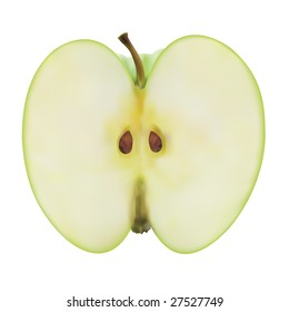 apple isolated on white background