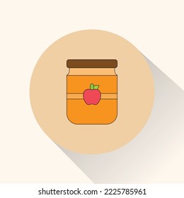 apple jam thanks giving, can be used for icon