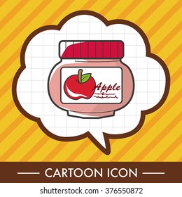 apple jam theme elements vector,eps