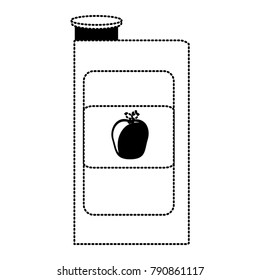 apple juice box icon