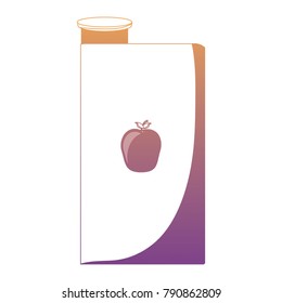apple juice box icon