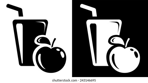 Apple juice icon