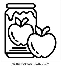 Apple Juice Icon Element For Design