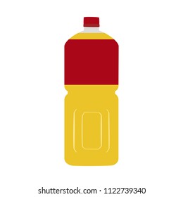 Apple juice on white background
