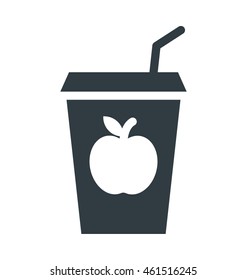 Apple Juice Vector Icon