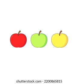 Imagen vectorial de material de Apple