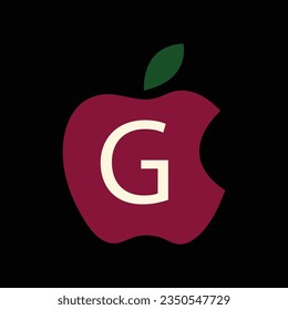 Apple and   latter Logo Design