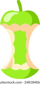 Elemento de Vector del alfabeto de letras de Apple