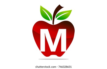 Apple letter M