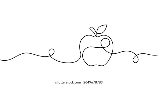 Arte la línea Apple