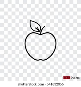 Apple line Icon