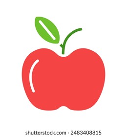 Apple line icon. Apple, fruit, crisp, sweet, juicy, red, green, yellow, vitamin C, fiber, antioxidants, healthy snack, orchard, apple tree, harvest