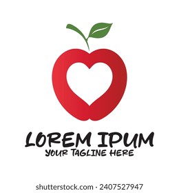 Apple logo design concept. Fast Apple Creative Technology Logo vector template. Icon symbol