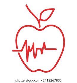 Apple logo design concept. Fast Apple Creative Technology Logo vector template. Icon symbol