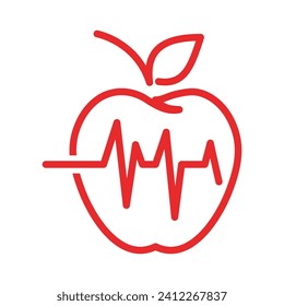 Apple logo design concept. Fast Apple Creative Technology Logo vector template. Icon symbol