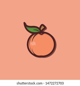 Apple logo design. Apple modern icon. logo design template.