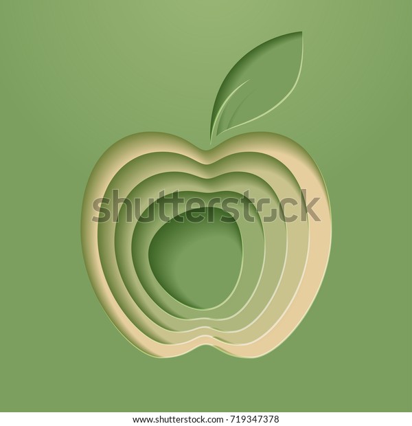 Apple Logo Icon Poster Modern Styled Food And Drink Healthcare