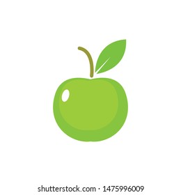 Apple logo icon vector illustration design template