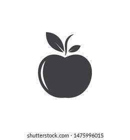 Apple logo icon vector illustration design template