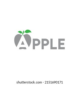 Apple Logo Icon Vector Illustration Color Stock Vector (Royalty Free ...