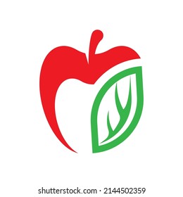 Apple logo template icon design