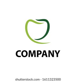 apple logo template icon, illustration design template