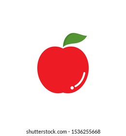 Apple logo template vector illustration design