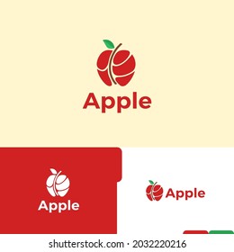 apple logo vector for brand identity