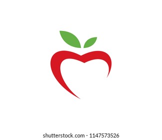 Apple logo vector illustration