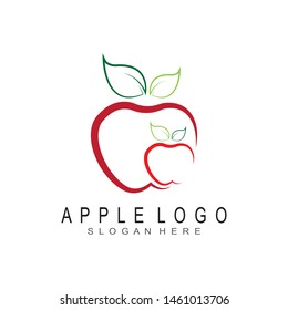 Apple logo vector illustration design