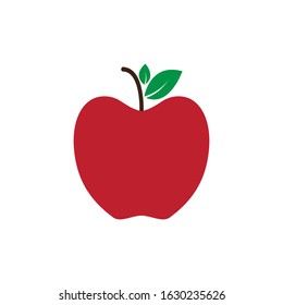 apple logo vector ilustration template