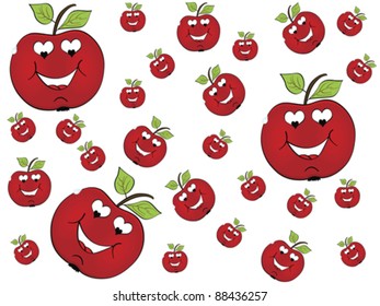 apple in love