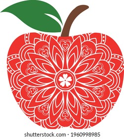 Download Apple Mandala Stock Illustrations Images Vectors Shutterstock