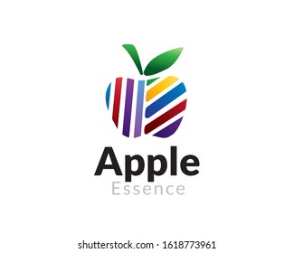 Apple modern style logo design inspiration