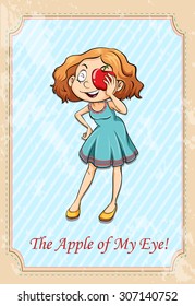 Apple de mi ilustración ocular