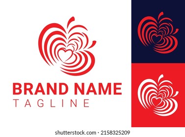 Apple new logo and icon design template