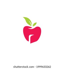 Apple Open Door Logo Simple Design