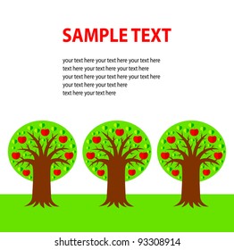 Apple orchard