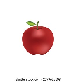 Apple Organic realistic vector design  
