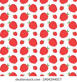 Apple pattern design colorful abstract vector illustration background
