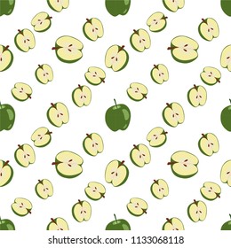 apple pattern download. background illustration.