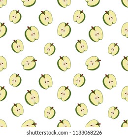 apple pattern download. background illustration.